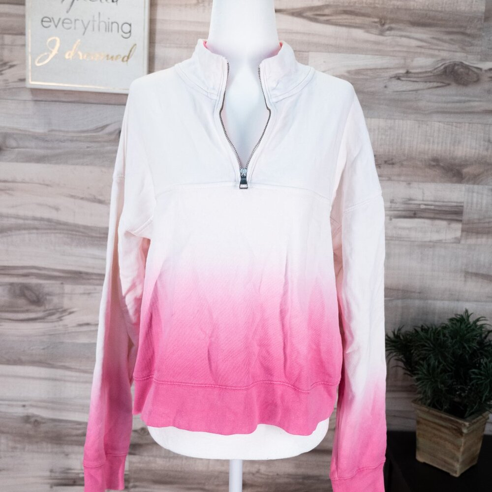 Peloton Apparel Ombré Quarter Zip Pullover